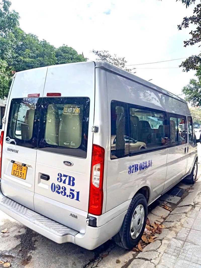 Cho thuê xe du lịch Transit 16 chỗ